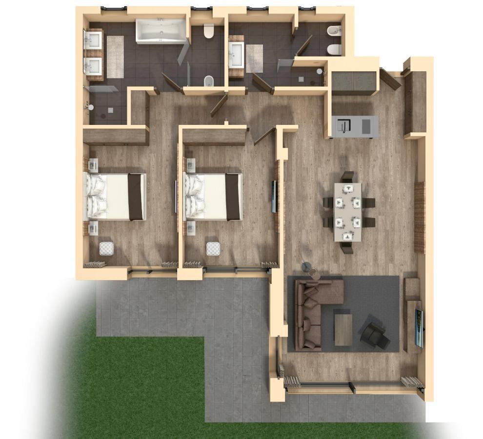 Gardena Groednerhof - Hotel & Spa Ortisei Eksteriør bilde